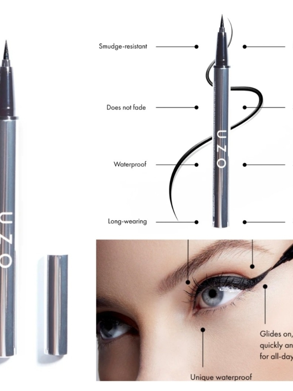 UZO Black Liquid Eyeliner